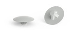 Abdeckkappe für Pozidriv-Schrauben 3 D-14,5mm, RAL7035 (lichtgrau)