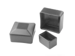 Abdeckung für Zaunpfosten, quadratisch A-20mm B-20mm h-19mm, Farbe Grau