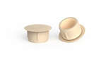 Abdeckkappe für Montageöffnungen D-16,0mm d-13,0mm S-8,5mm, RAL1015 (creme-beige)
