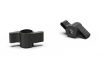 Flügelknopf mit eingebauter Mutter D-68mm M6, durchgehend