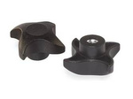 Cross knob with built-in nut D-46.5mm M6