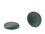 Decorative cap for special screws D-14.5mm d-11mm H-3.8mm, RAL6005 (moss green)