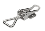 Toggle latch with holes, Type A, stainless steel