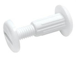 Clip D-15mm L2-30mm M6, color white