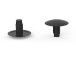 Decorative cap for covering holes D-12mm d-2.4mm S-3.5mm
