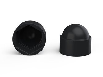 Protective cap M6 SW-10 for hexagonal bolts and nuts, RAL7021 (graphite)