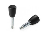 Handle with a smooth shank ending in a thread D-32mm H-43 M10 x 15mm B-40mm