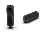 Threaded latch with pin and internal hexagon H-20mm, d1-M6