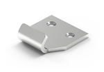 Hook with holes, type G, stainless steel