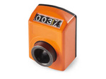 4-digit position indicator (0000), vertical, top, d1-14mm, step-60, right rotation, orange color