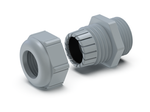 Cable gland d-PG16 SW-27, RAL7001 (grey blue)