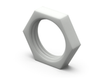 Locknut for cable gland (counter nut) d-PG48 H-8mm SW-70, RAL7035 (light grey)