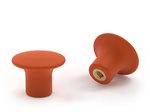 Mushroom-shaped handle with threaded sleeve D-26mm M5