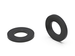 M16 washer D-30mm d-17mm h-3mm, similar to DIN34815 (DIN125), black