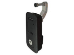 Compression latch with adjustable grip 34-61mm, zinc alloy, common key