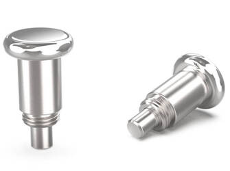 Locating pin D-24mm d2-M12x1.75mm SW-12 d1-7mm