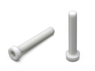 Cylindrical head screw; TORX25 socket; M6 x 17.7mm; D=10.4mm; PA6.6 natural
