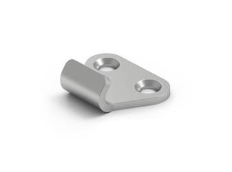 Hook with holes, 21x26, Type H, galvanized steel