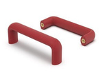 Full handle with threaded bushings L-106.5mm I-94mm M5 red