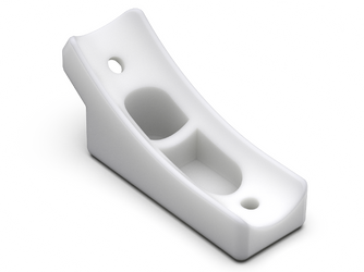 Saddle base for bent round tubes (slide) D-25mm L-72.5mm 2.0mm-2.5mm