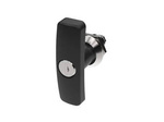 Quarter-turn lock with T-handle, common key IL101, black 0/0