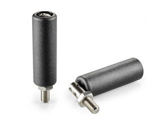 Folding rotary handle with threaded pin D-26mm H-89mm M10 x 15mm, INOX