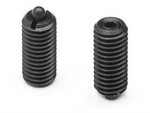 Threaded latch H-18mm M5 with pin and hex socket