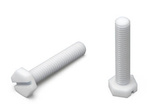 Hexagon head screw with slot M4 x 4mm, according to DIN 34810 (DIN 933)