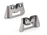 Double 10mm latch lock with compensating plate.