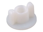 M8 wing nut with flange