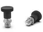 Locating pin D-25mm d2-M12x1.5mm SW-17 d1-6mm with lock, INOX
