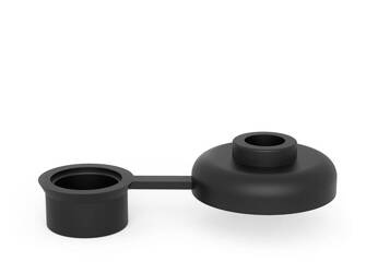 Protective cap D-28.5mm d1-7mm H-9.5mm SW-12