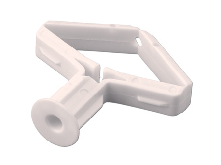 Drywall anchor D-8mm L-13mm, white color