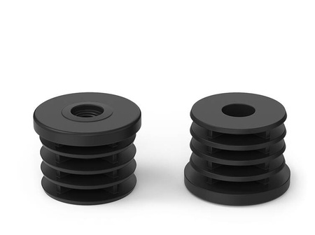Zaślepka z gwintem do profili okrągłych D-28mm (27,8-1 3/32") d1-M12 1,5mm-2,0mm