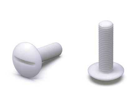 Schraube mit Linsenkopf mit Schlitz D-11mm M5 x 12mm