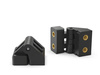 Zawias z tulejami gwintowymi A-30mm I-15mm d1-5mm