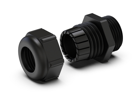 Cable gland d-PG29 SW-42, RAL9005 (deep black)