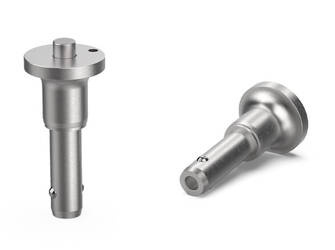 Self-locking ball lock mounting pin with button and mounting hole D-21 d1-7.9 d2-9.1 I2-25