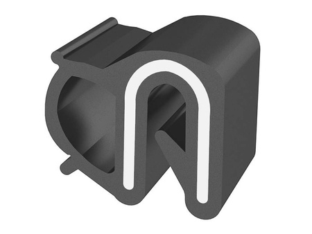 EPDM edge gasket, side seal, 1.0-2.0mm, 100m, DIN EN 45545-2