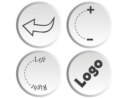 Pokrętło gwiazdowe z wmontowaną nakrętką D-40mm H-26mm M8