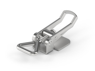 Snap closure without holes, Type A, raw steel