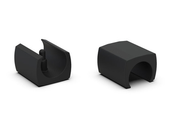 Saddle foot D-30-32mm L-44mm d-5.7mm