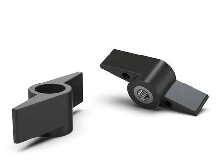 Motýlí knoflík s vnořenou matkou v materiálu D-70mm M10