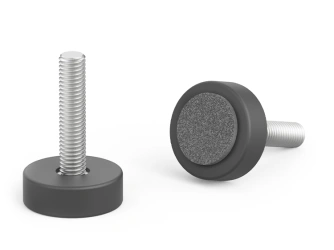 Fixed Levelling Foot with Felt D-40mm M10 x 50mm