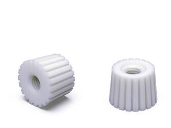 Knurled conical nut D-16mm M6