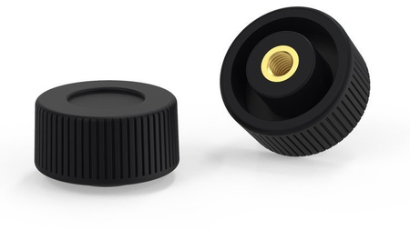 Otočný knoflík s ozubením D-25mm M5
