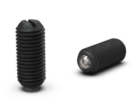 Západka se závitem a kulovým výřezem s nízkou silou stlačení H-12,9 mm M5