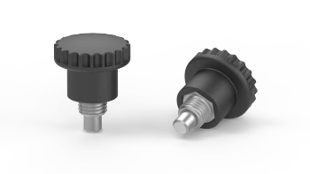 MINI positioning pin D-25mm d2-M10x1.0mm d1-6mm SW-12 with stainless steel pin