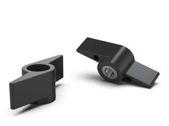 Motýlí knoflík s vnořenou matkou v materiálu D-70mm M10