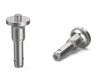 Self-locking mounting pin with ball latch, with button D-15 d1-7.9 d2-9.1 I2-32.5